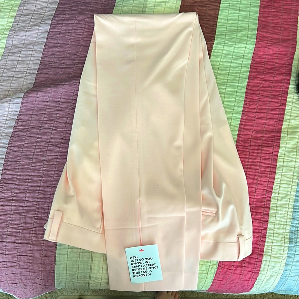 ASOS Design brand super skinny suit pants in pale pink, Brand new, NEVER WORN